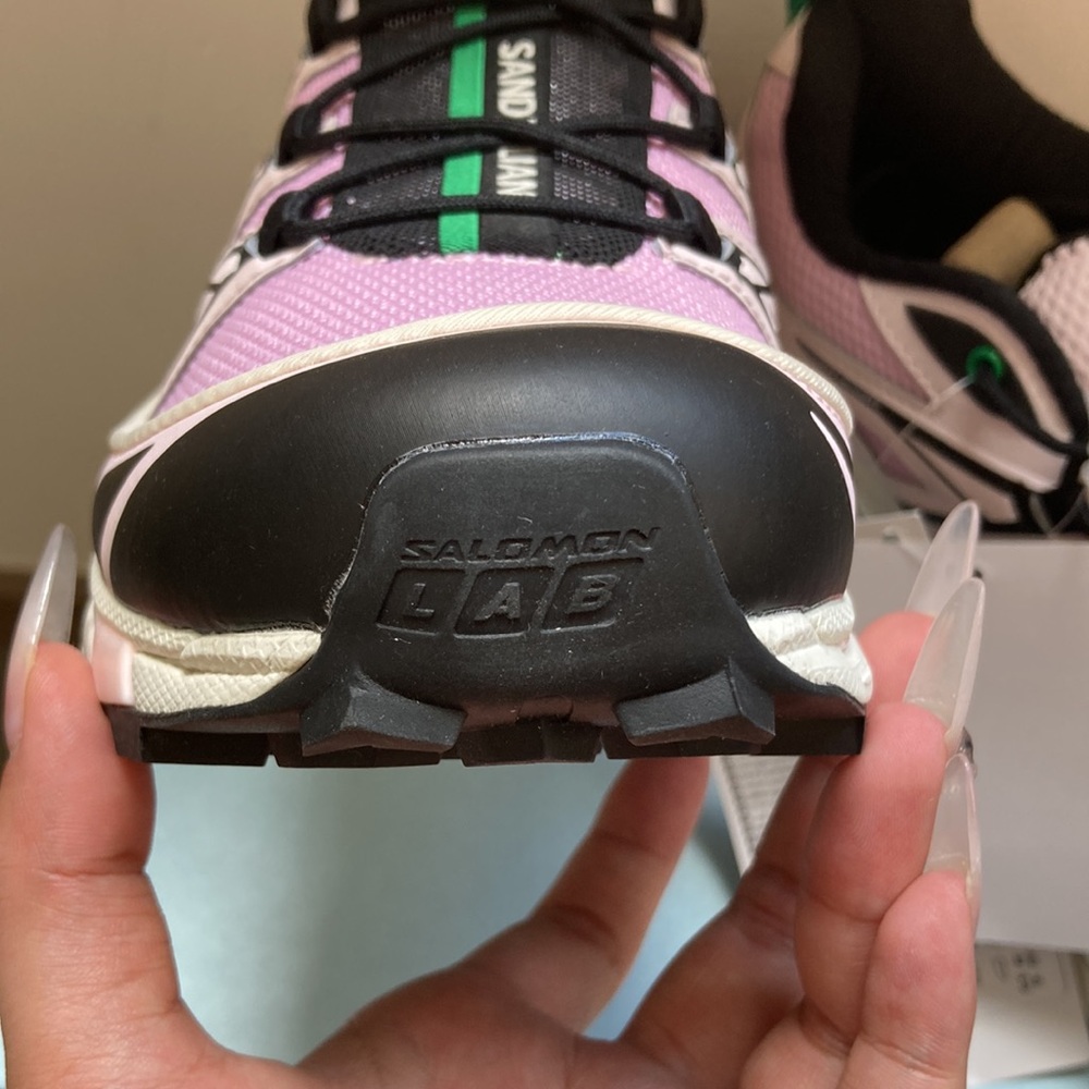 Salomon × Sandy Liang Xt-6 Expanse Cradle Pink Sneaker - Picture 7 of 9
